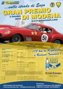 Locandina con programma 2015