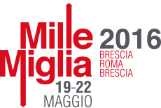 Logo date Mille Miglia 2016