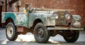 Land Rover da restauro