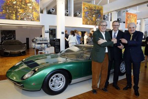 Mostra Lamborghini innaugurazione