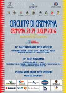 Locandina Circuito di Cremona 2016