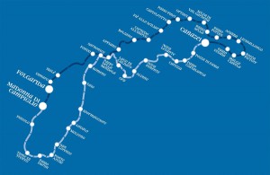 Percorso Winter Marathon 2017