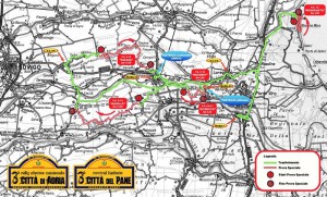 Cartina Rally di Adria