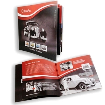 Francobolli francesi per festeggiare Citroen.