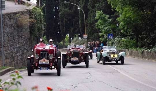 Firenze-Fiesole 2015: il concorso di eleganza dinamico.