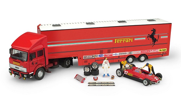 Modellino Brumm in ricordo del Mitico Gilles Villeneuve.