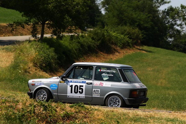Trofeo A112 Abarth: al Rally Circuito di Cremona 2015 domina Nerobutto.