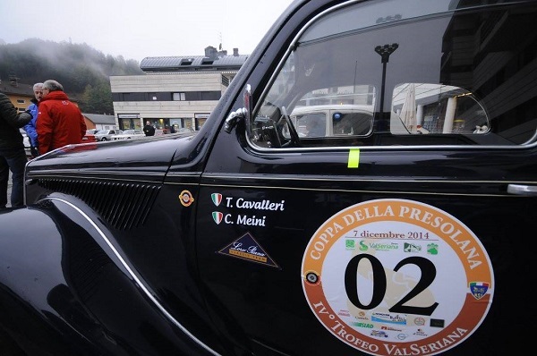 Coppa della Presolana 2015: ultima gara ASI per la regolarità Autostoriche.