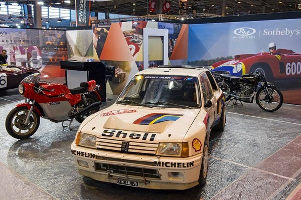 La Peugeot 205 T16 Gr.B di Vatanen all’asta.