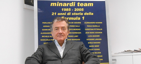 I cimeli di Minardi all’asta a Verona Legend Cars.