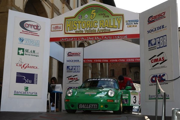 Il CIR Auto Storiche al via al Rally Vallate Aretine.