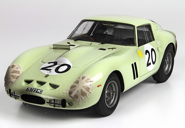 Modellino Ferrari 250 GTO di Innes Ireland.