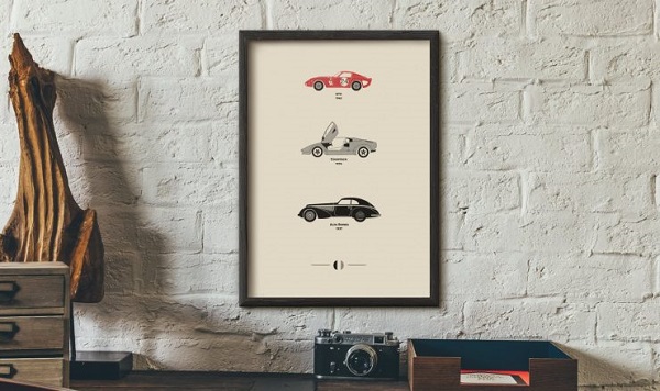 Vista Posteriore Stampe. Arte di un appassionato irlandese.