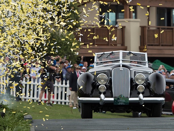 Lancia Astura è ‘Best of Show’ al Pebble Beach Concours 2016.
