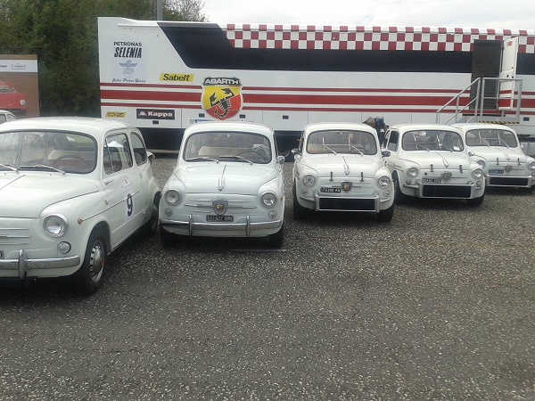 Grande festa Abarth a Vallelunga.