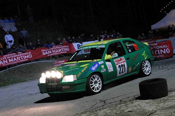 Historique Rallye San Martino 2016: al via una quarantina di autostoriche.