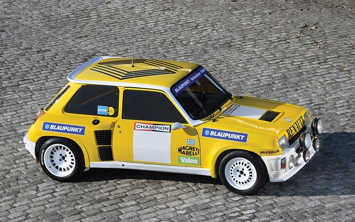 Renault 5 Turbo ex-corsa all’asta a febbraio.