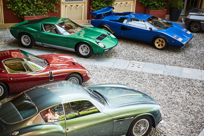 Al concorso d’eleganza di Villa d’Este auto da sogno.