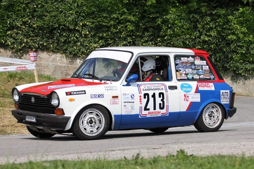 Trofeo A112 Abarth Yokohama: in 22 al Campagnolo.