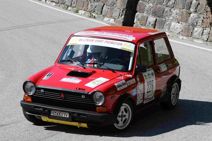 Trofeo A112 Abarth Yokohama: Battistel si impone al Valsugana.