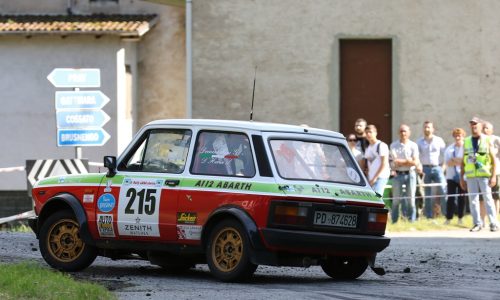 Trofeo A112 Abarth Yokohama: in 15 a sfidarsi sulle strade del “Lana”.