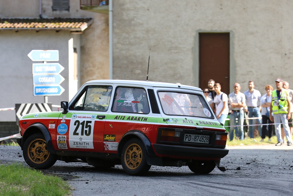 Trofeo A112 Abarth Yokohama: in 15 a sfidarsi sulle strade del “Lana”.