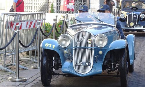La Fiat 508 Spider di Belometti fa sua la Coppa d’Oro delle Dolomiti 2017.