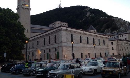 La Fiat 600 Abarth di Fortin e Pilè svettano alla Millecurve.
