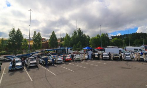 Team Bassano di ritorno dal Lahti Historic Rally.