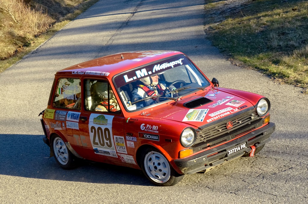 Trofeo A112 Abarth Yokohama: 16 iscritti al R.A.A.B.