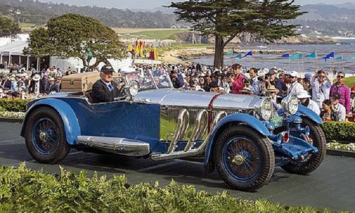 A Concorso Peeble Beach vince la Mercedes-Benz S Tourer 1929.