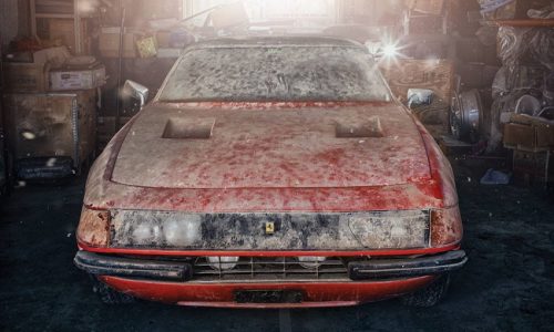 L’unica 365 GTB/4 Daytona stradale in alluminio.