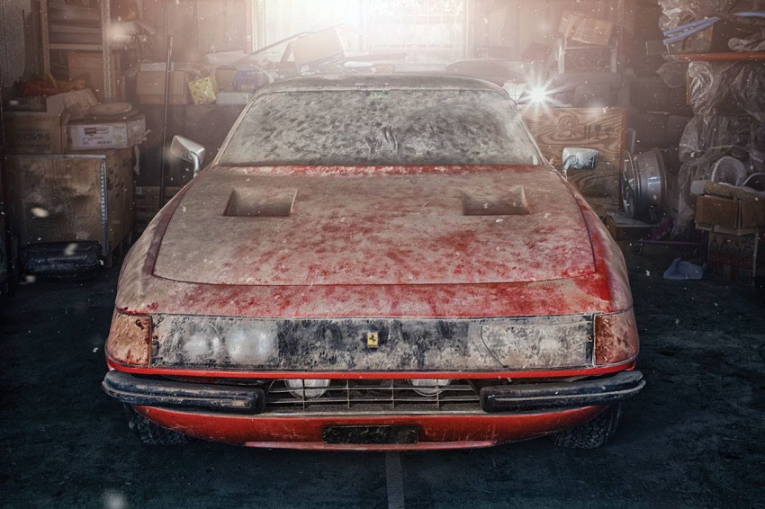 L’unica 365 GTB/4 Daytona stradale in alluminio.