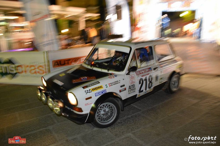 All’Elba Storico 2017 trionfano Battistel e Rech nel Trofeo A112 Abarth.