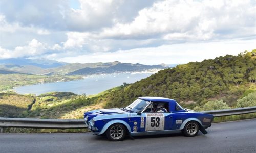 In 132 equipaggi si sfideranno al Rallye Elba Storico.