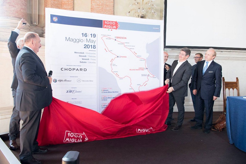 1000 Miglia: presentata l’edizione 2018.