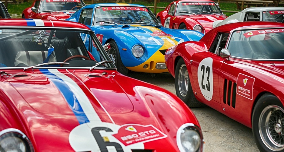 Il Raduno delle Ferrari 250 GTO.