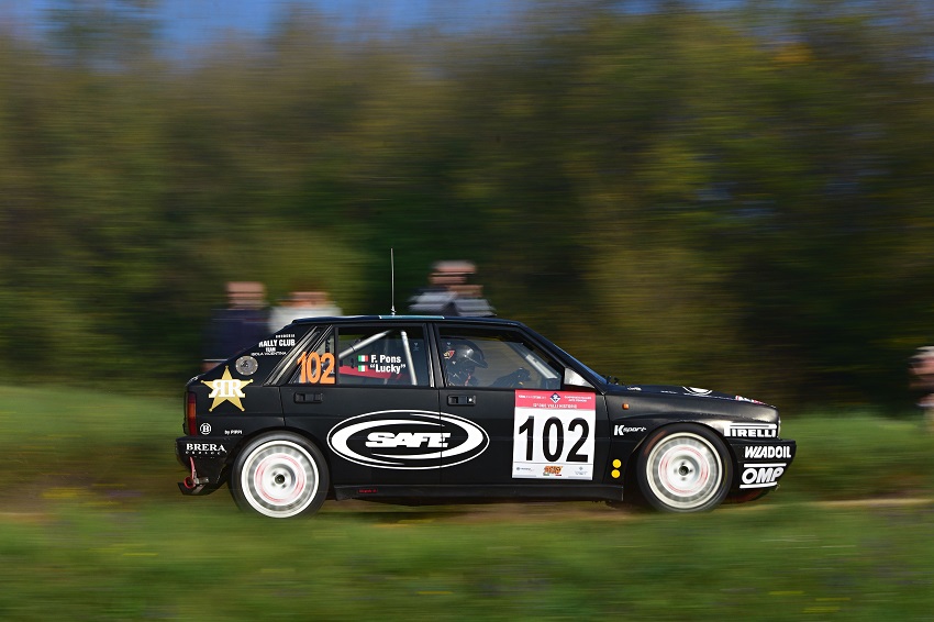 Il Rally Due Valli Historic dominio di Lucky-Pons.