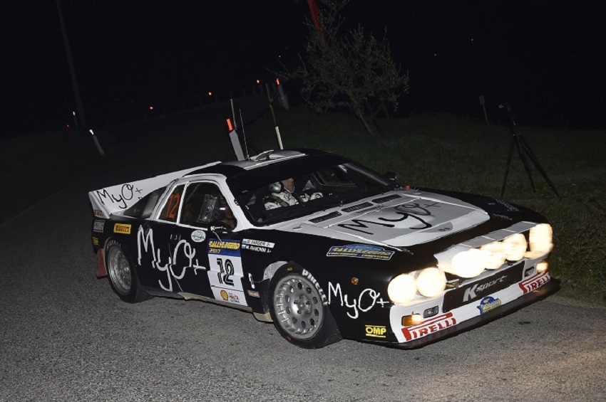 Ecco la situazione dopo la prima tappa in notturna del Rallylegend 2017.