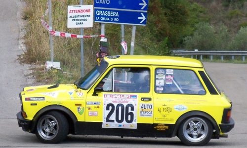 La premiazione del Trofeo A112 Abarth Yokohama 2017.
