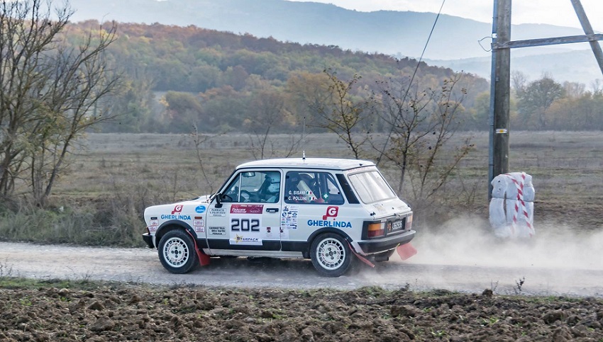 Sisani bis nella Coppa A112 Abarth Terra.
