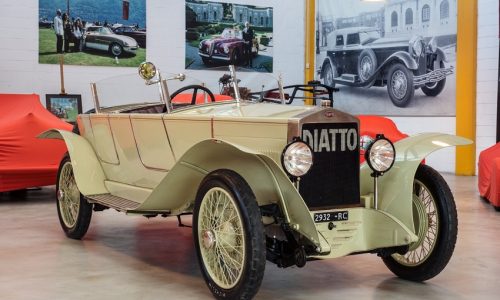 “D’Annunzio, libri e motori”: gioielli a quattro ruote di inizio Novecento nel cuore di Milano.