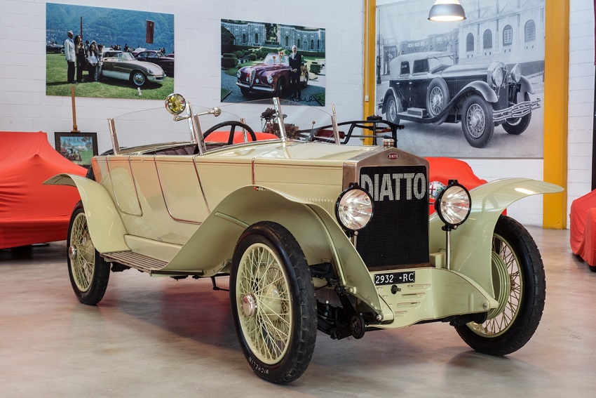 “D’Annunzio, libri e motori”: gioielli a quattro ruote di inizio Novecento nel cuore di Milano.