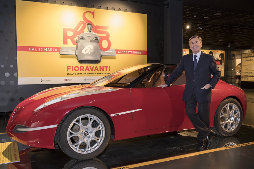 Mostra “Rosso Fioravanti” al Mauto di Torino.