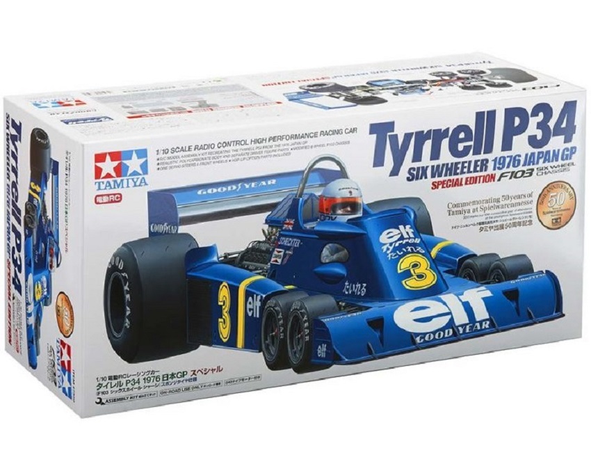 Modellino Tyrrell Sei ruote: alta perfezione e puro divertimento!