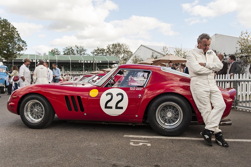 La Ferrari 250 GTO di Nick Mason, e una Maserati T61 Birdcage l’eleganza italiana ad un concorso inglese.
