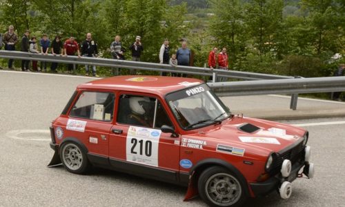 Al Valsugana arrivano le A112 Abarth del Trofeo 2018.