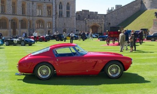‘Ferrari Fever’ a Londra per il Concorso di Eleganza.