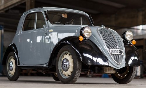 All’asta una Fiat 500 Topolino del 1944.