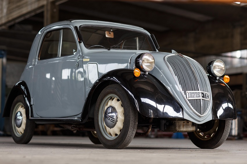 All’asta una Fiat 500 Topolino del 1944.
